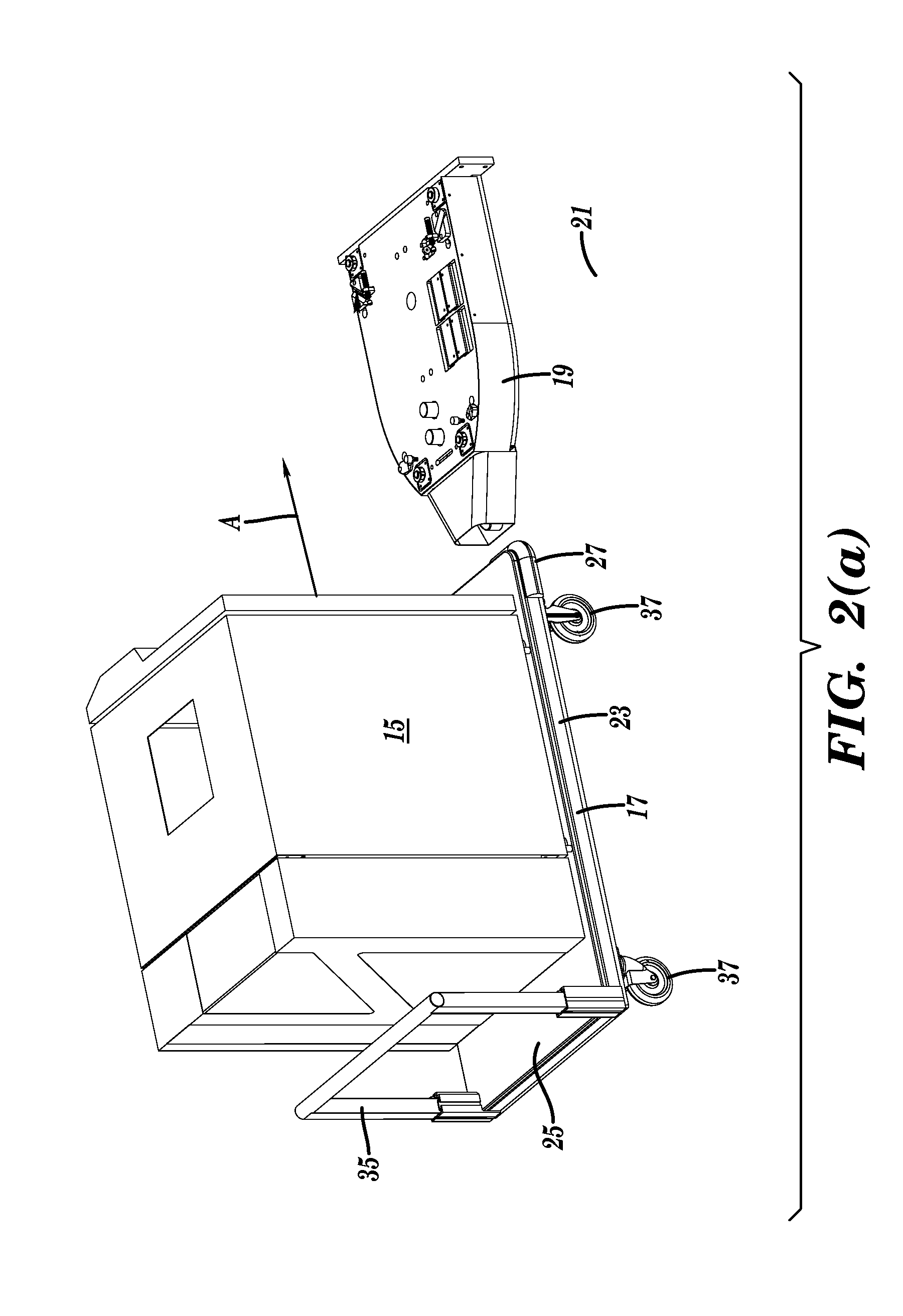 Instrument docking station for an automated testing system