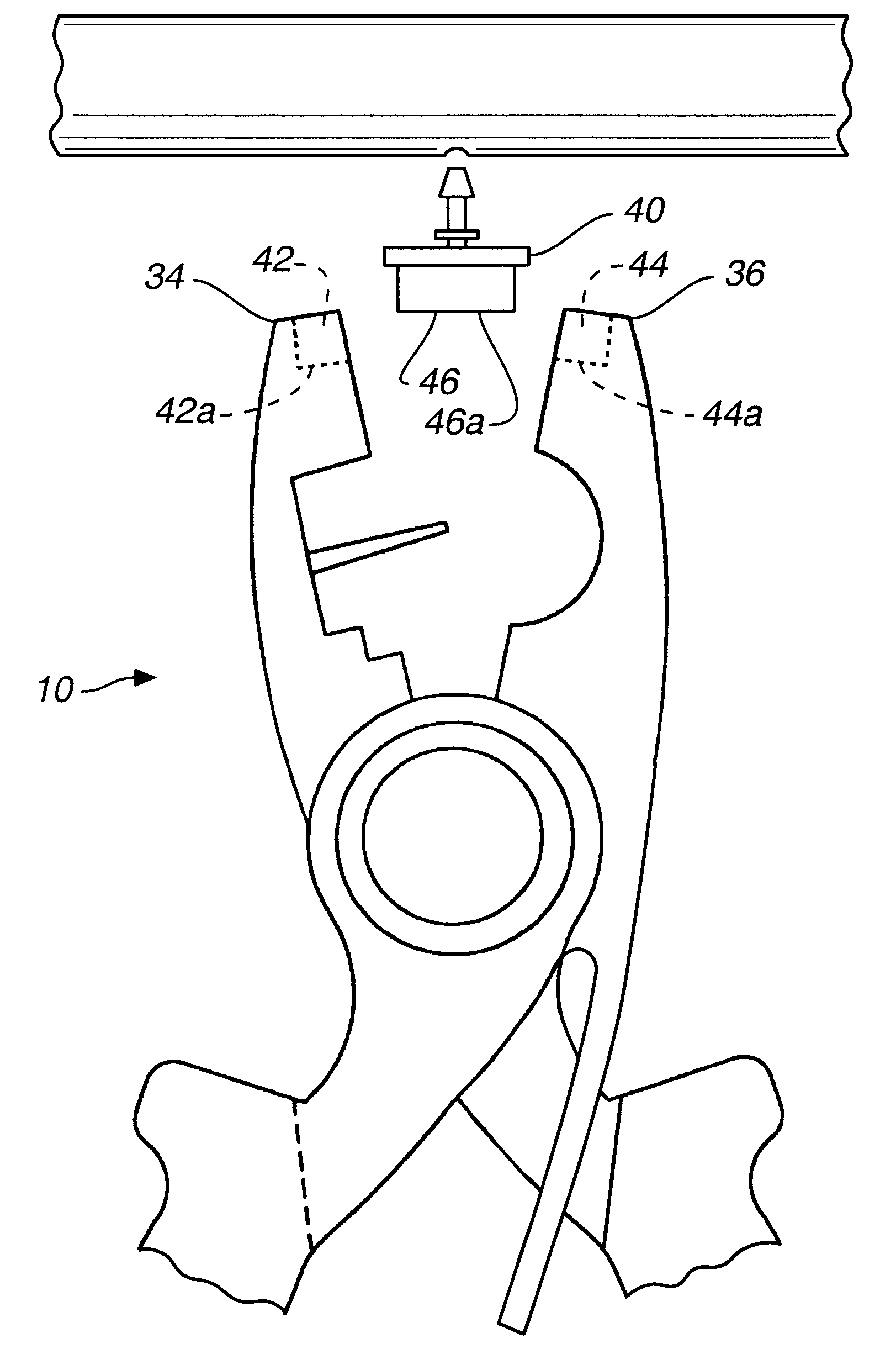 Tool for installing emitters for drip irrigation