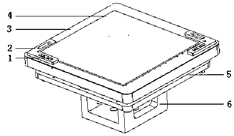 Multifunctional glass support platform