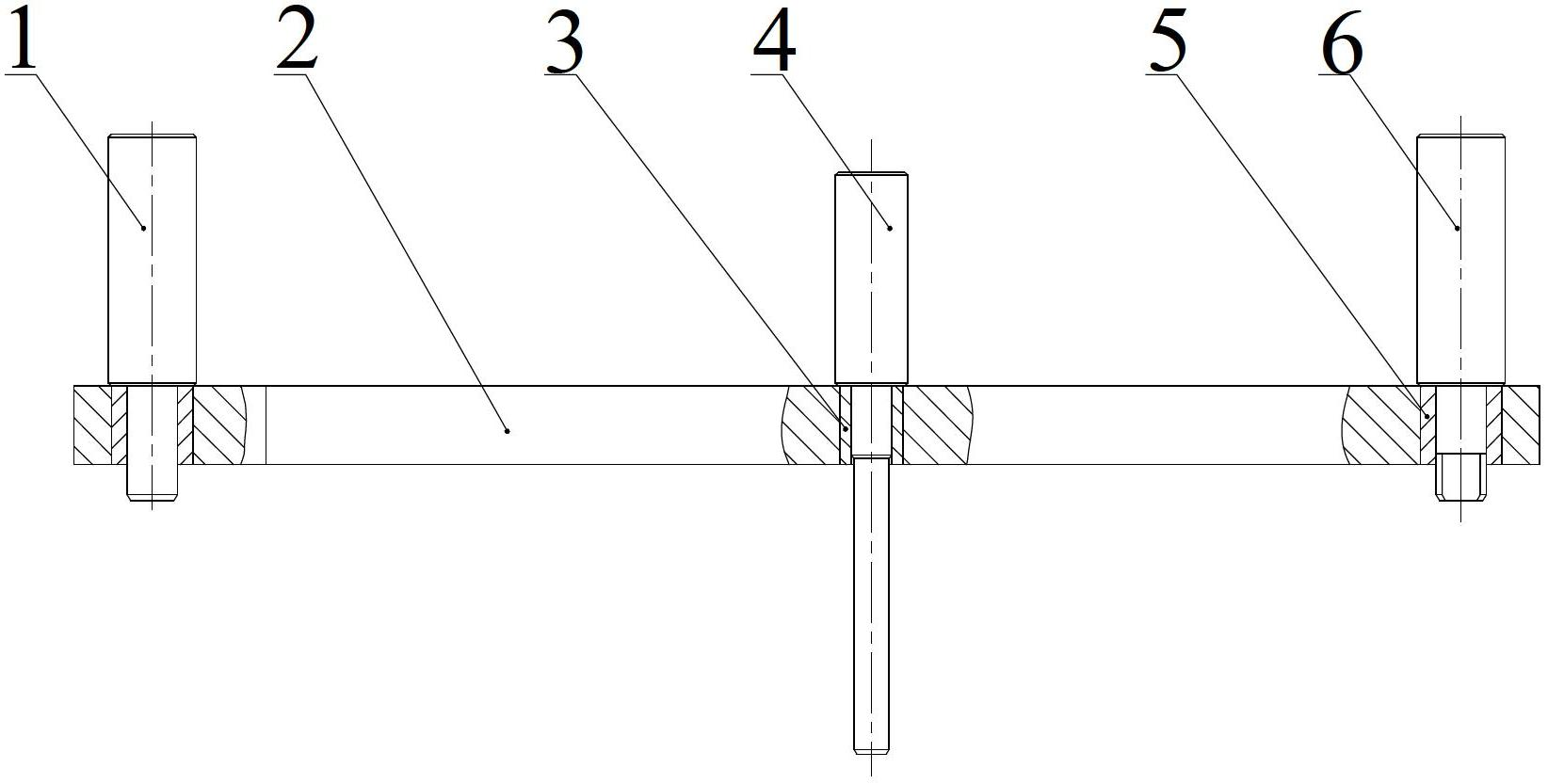 Device and method for detecting position degree of valve guide pipe holes of cylinder cover of engine