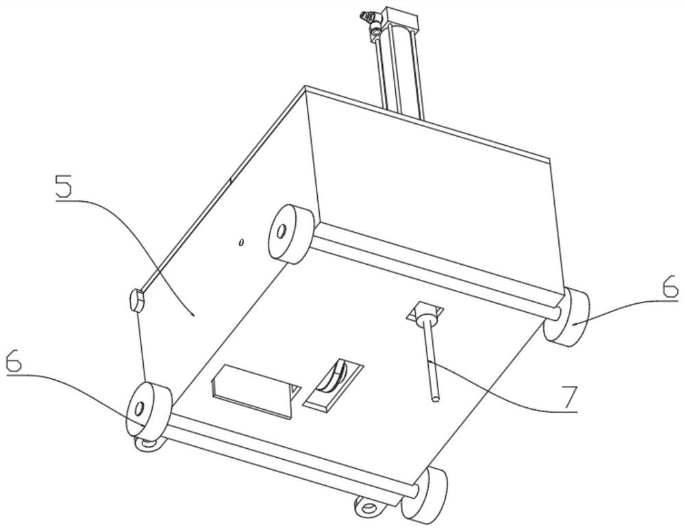 Anchor rod implanting device for concrete slope ecological vegetation restoration construction