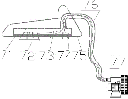 Protective pad automatic packaging production line device and production process thereof