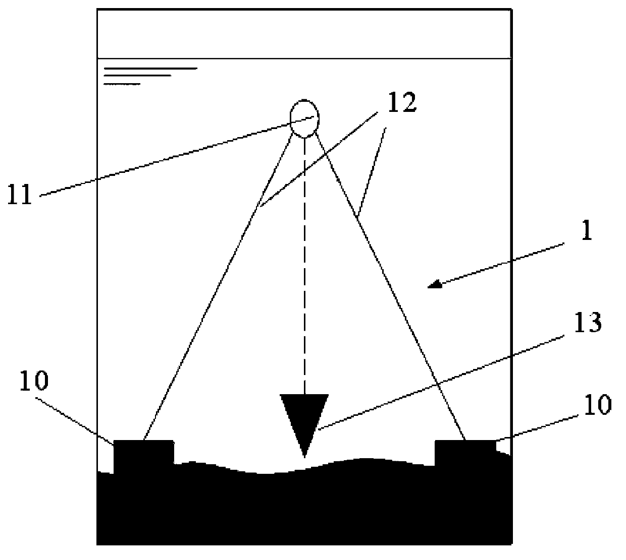 Integrated device for collecting and separating suspended particles of shallow lake