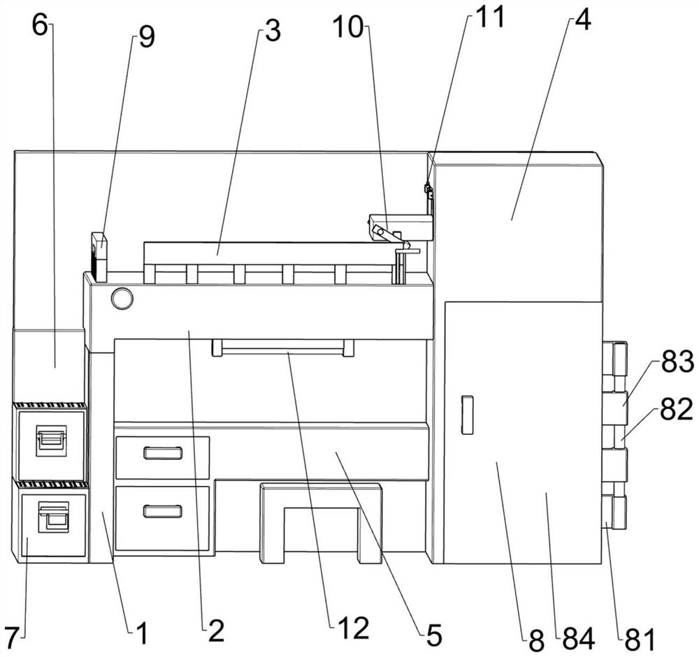 Student combined apartment bed for college dormitories