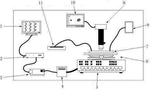 Cell separation method based on laser array coding and photo-induction