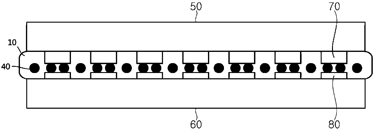 Anisotropic conductive film and semiconductor device using same