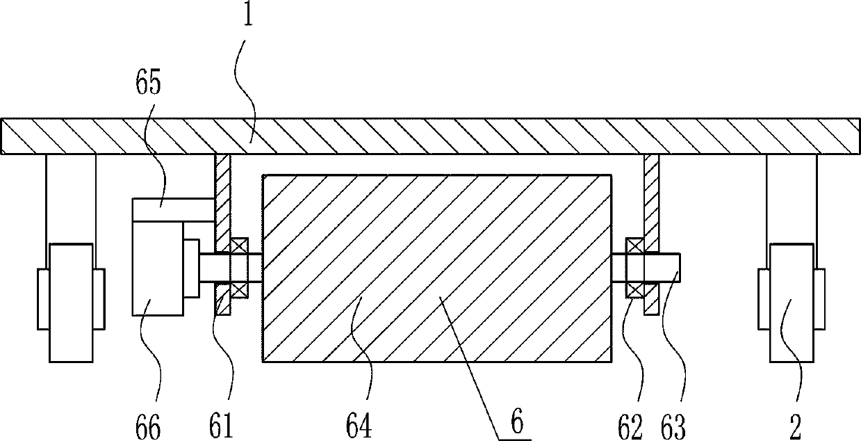 Water-bound macadam road paving device for road construction