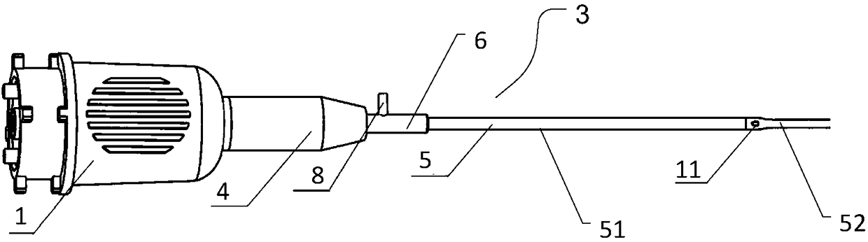 Detachable intravascular imaging catheter and diagnosis system