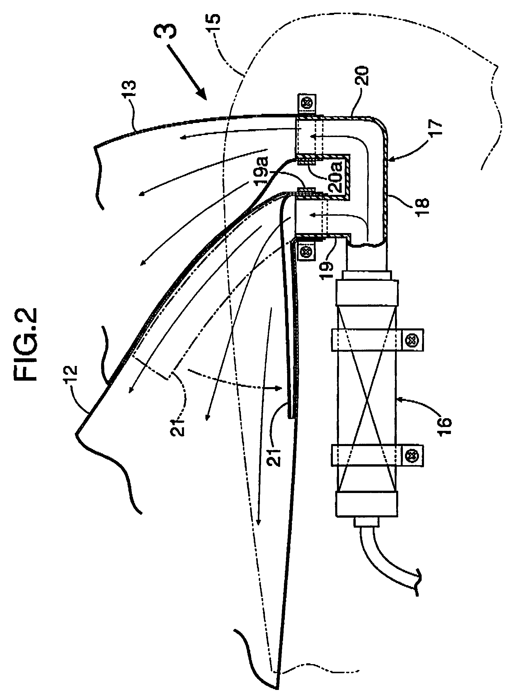 Side air bag device