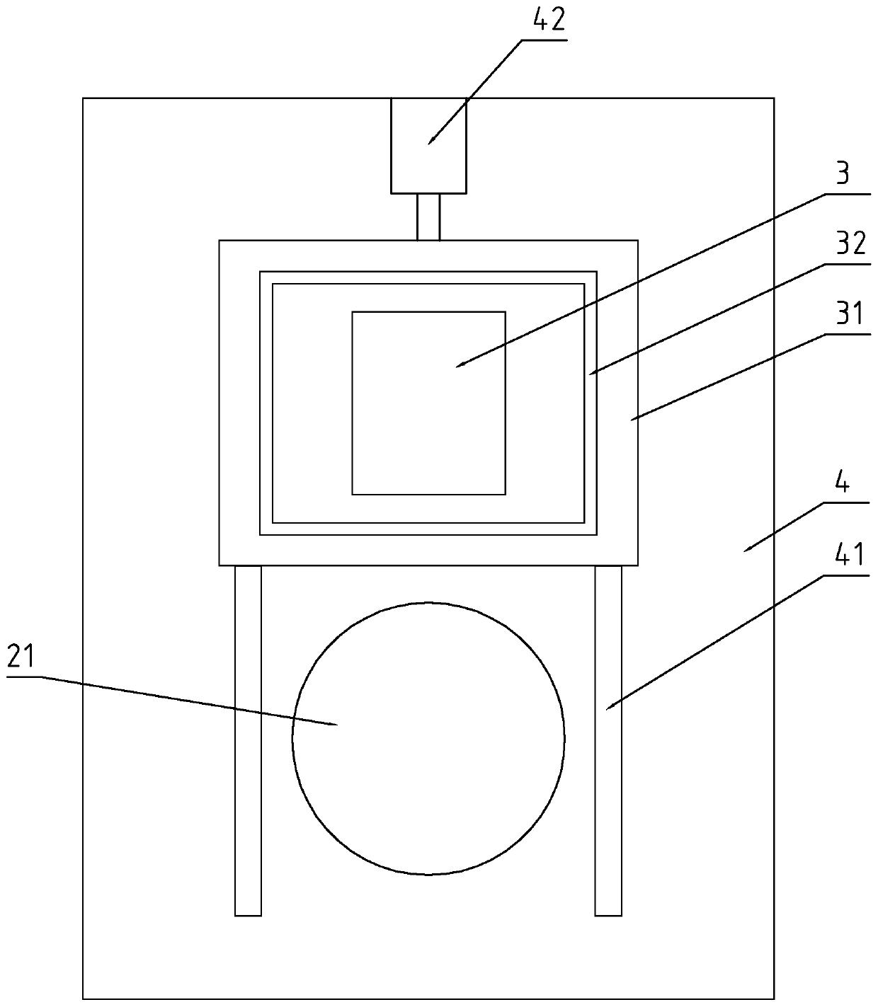 A kind of spin-coating equipment for lens