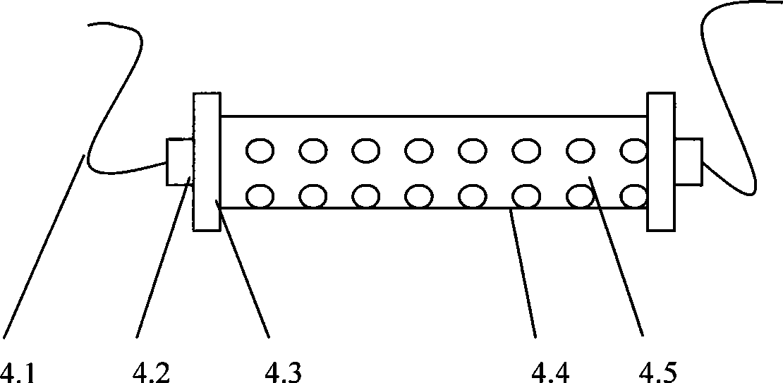 Coal mine gas multi-point on-line detection apparatus based on spectral absorption