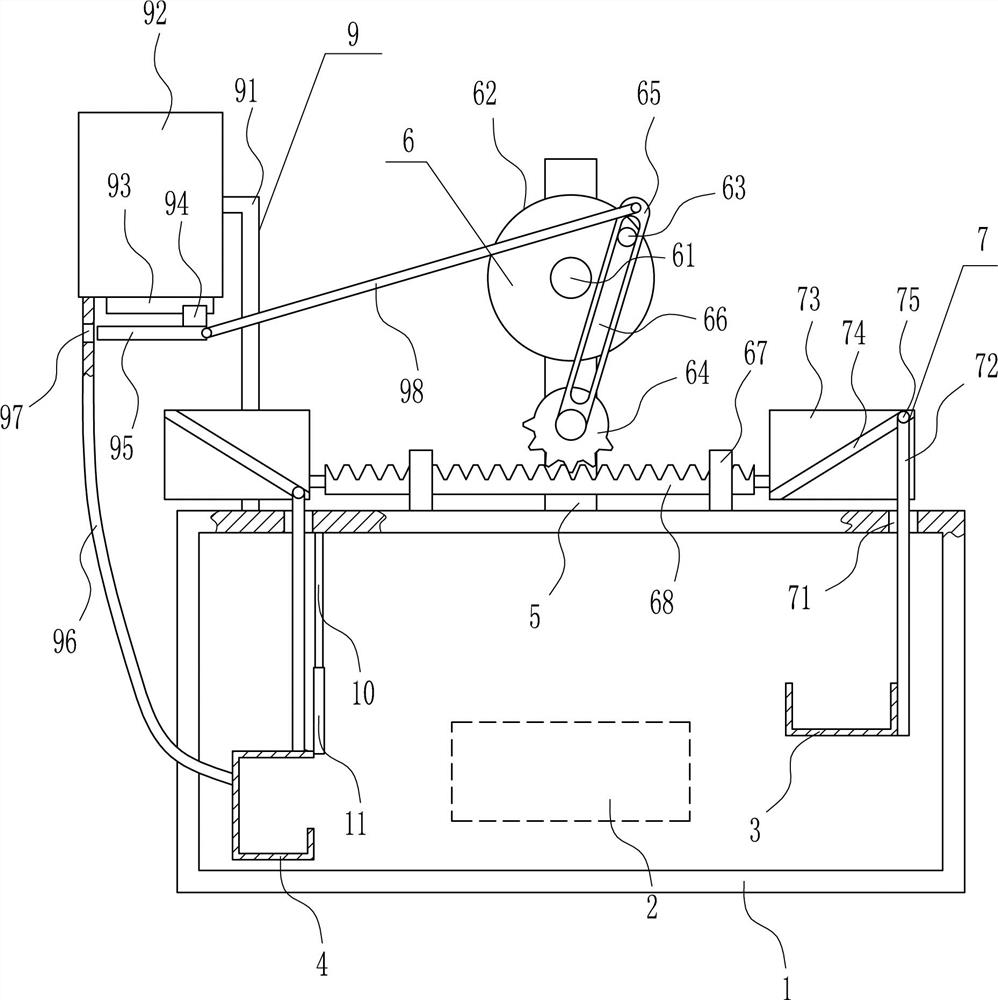 Rat cage for biological experiments