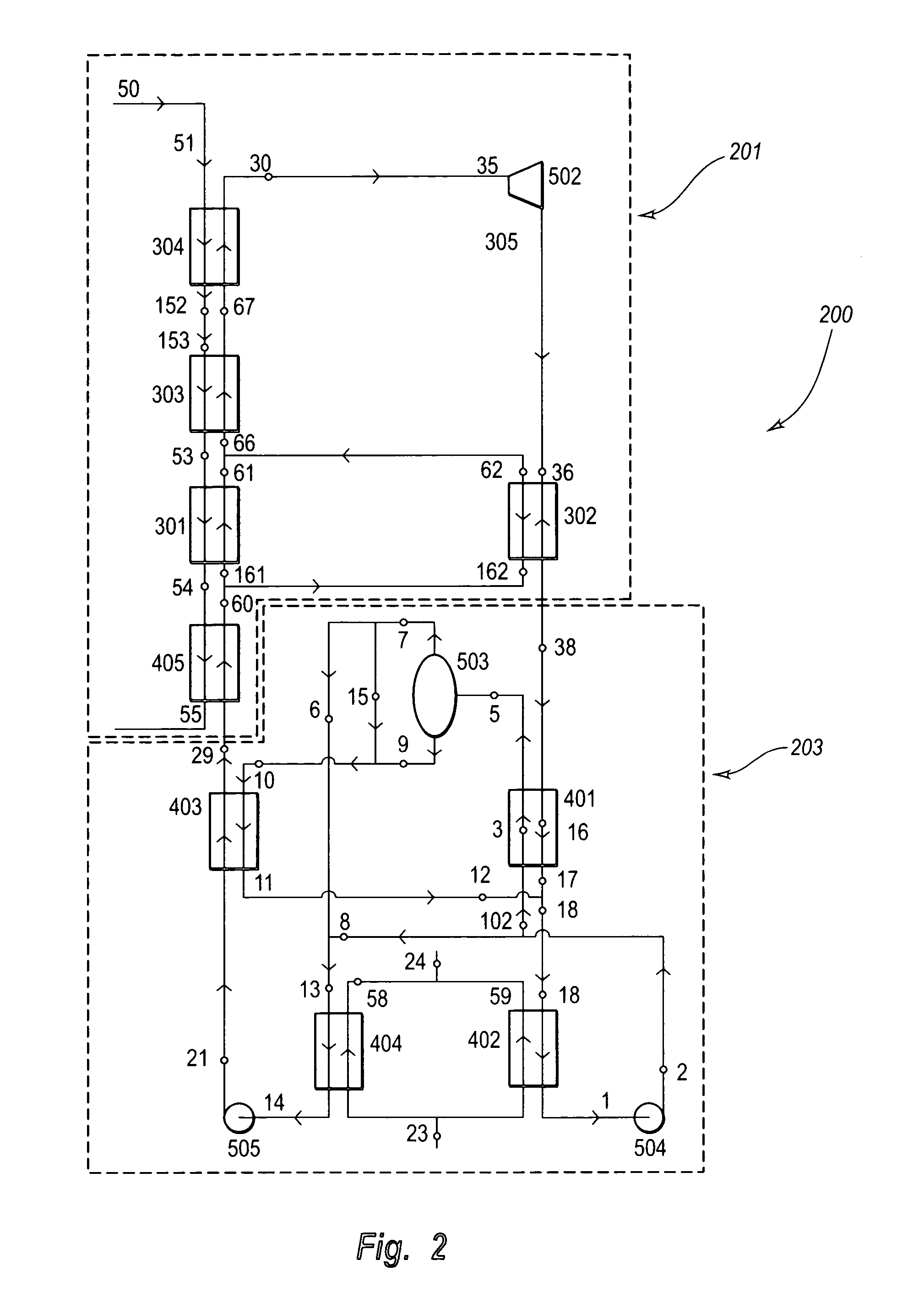 Efficient conversion of heat to useful energy