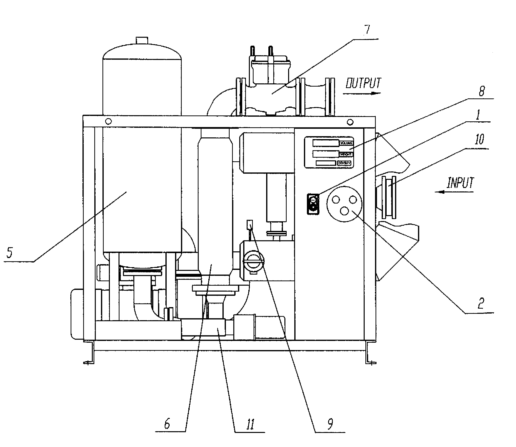 Apparatus for Measurement of Liquid Oil Products