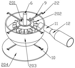 A miniaturized sewage treatment device