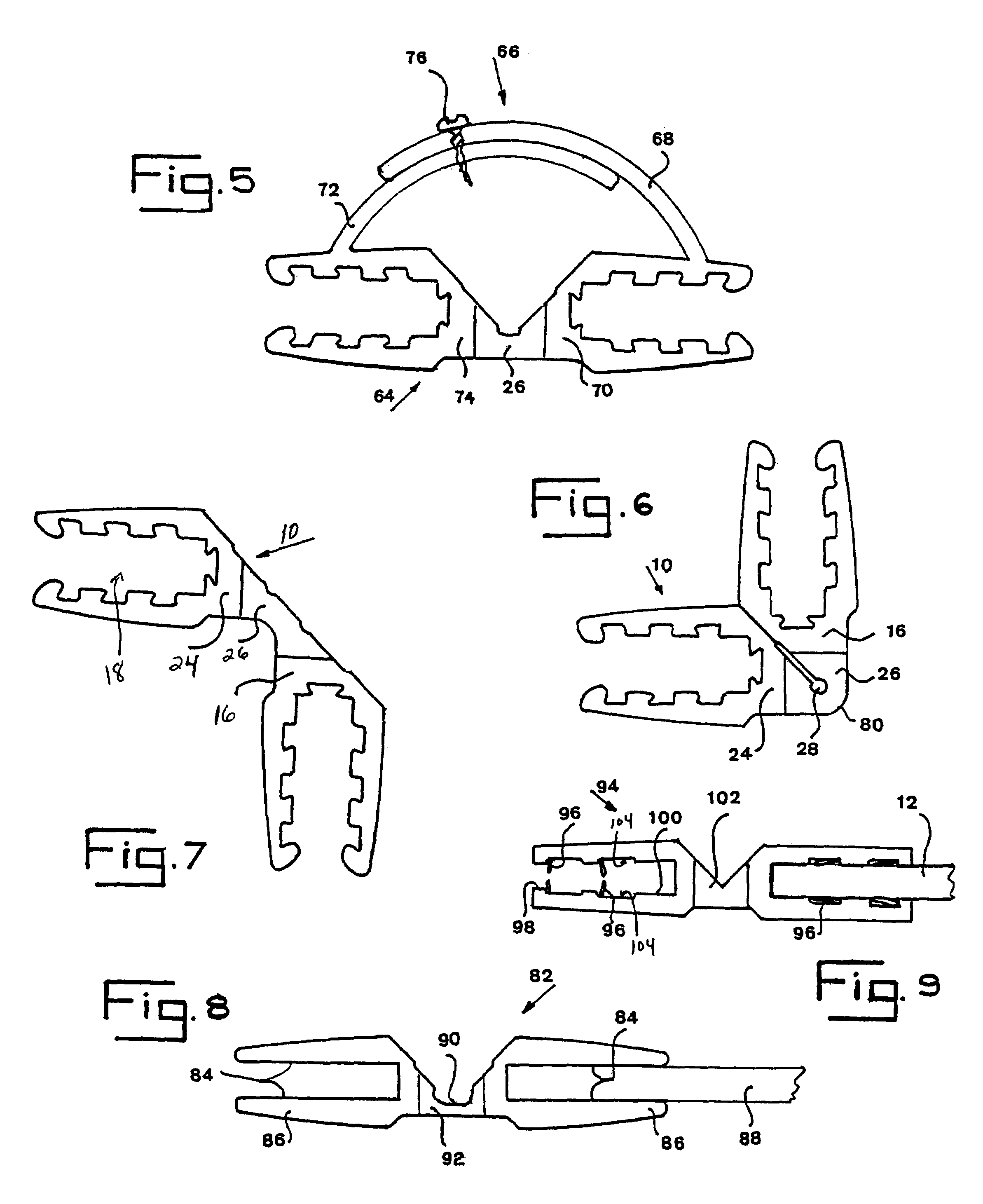 Plastic profile