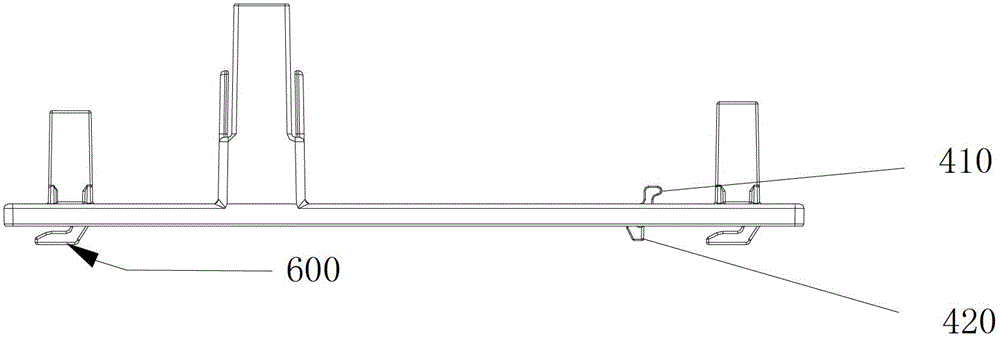 The wiring fixing device for the outdoor unit of the air conditioner and the outdoor unit of the air conditioner