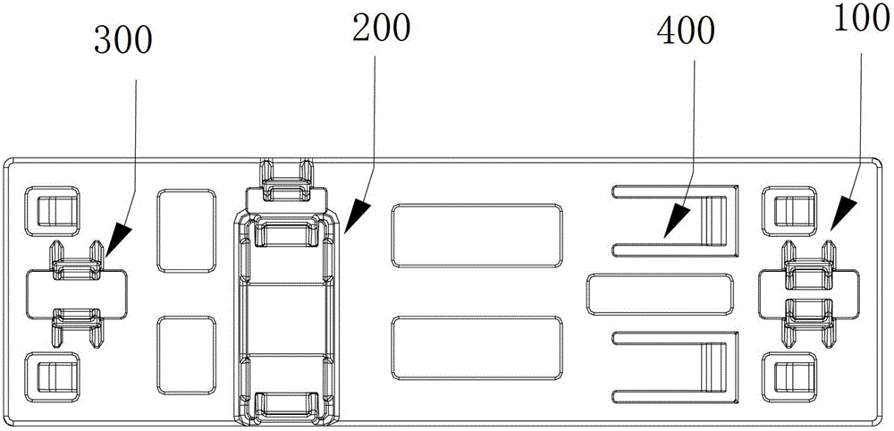 The wiring fixing device for the outdoor unit of the air conditioner and the outdoor unit of the air conditioner