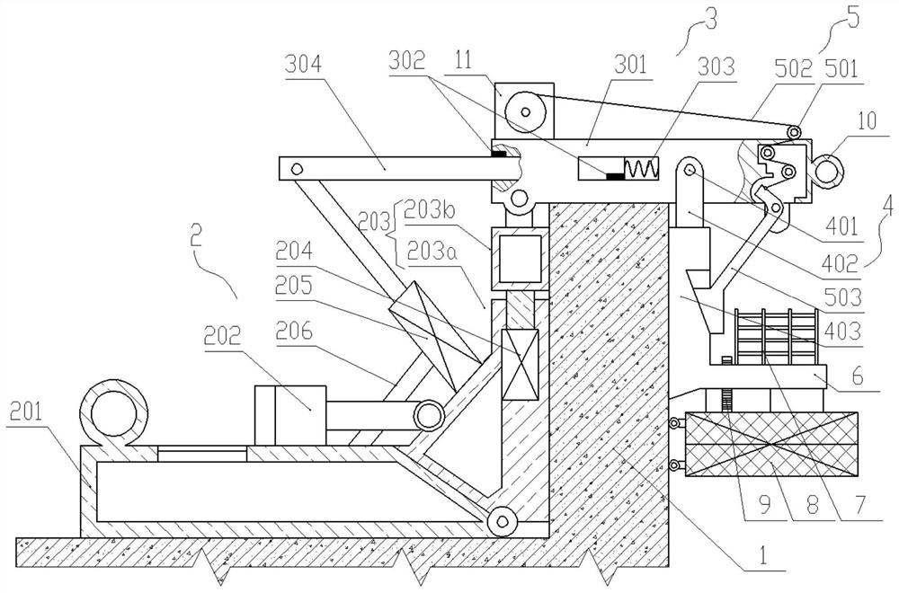 Anti-falling equipment for bridge engineering construction