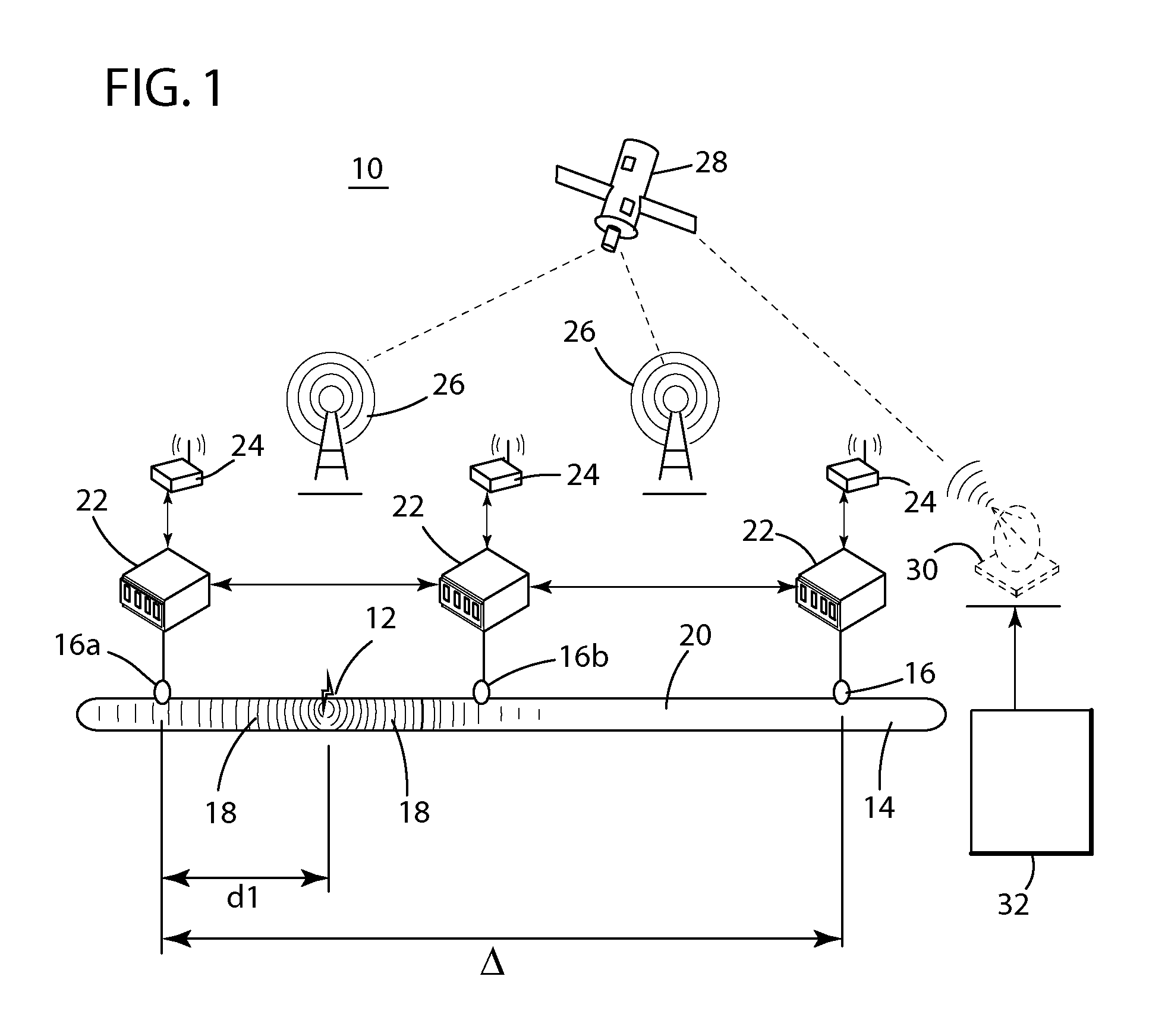 Inline Inspection System and Method for Calibration of Mounted Acoustic Monitoring System