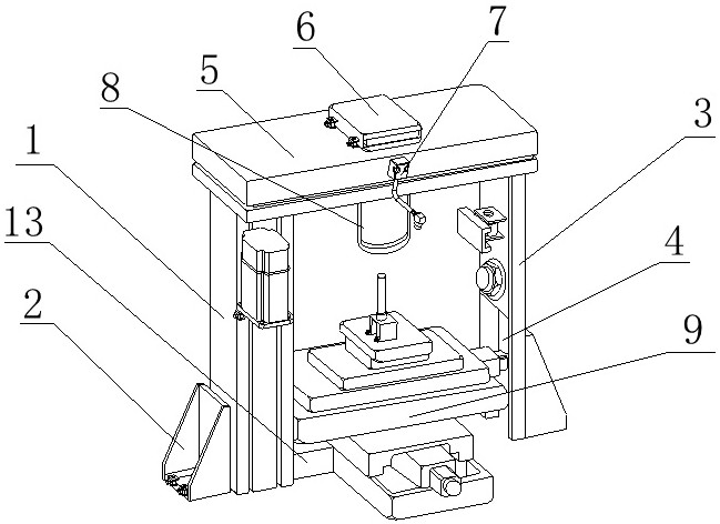 Device and method for optical axis correction of optical lens