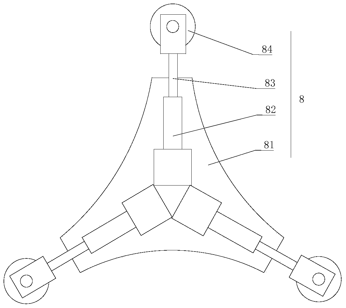 Manned stair climbing machine