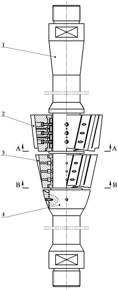 Fin-type self-rotating anti-eccentric wear sucker rod