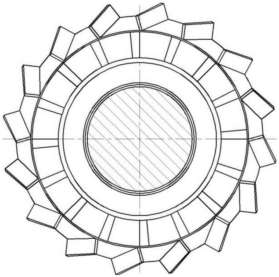 Fin-type self-rotating anti-eccentric wear sucker rod