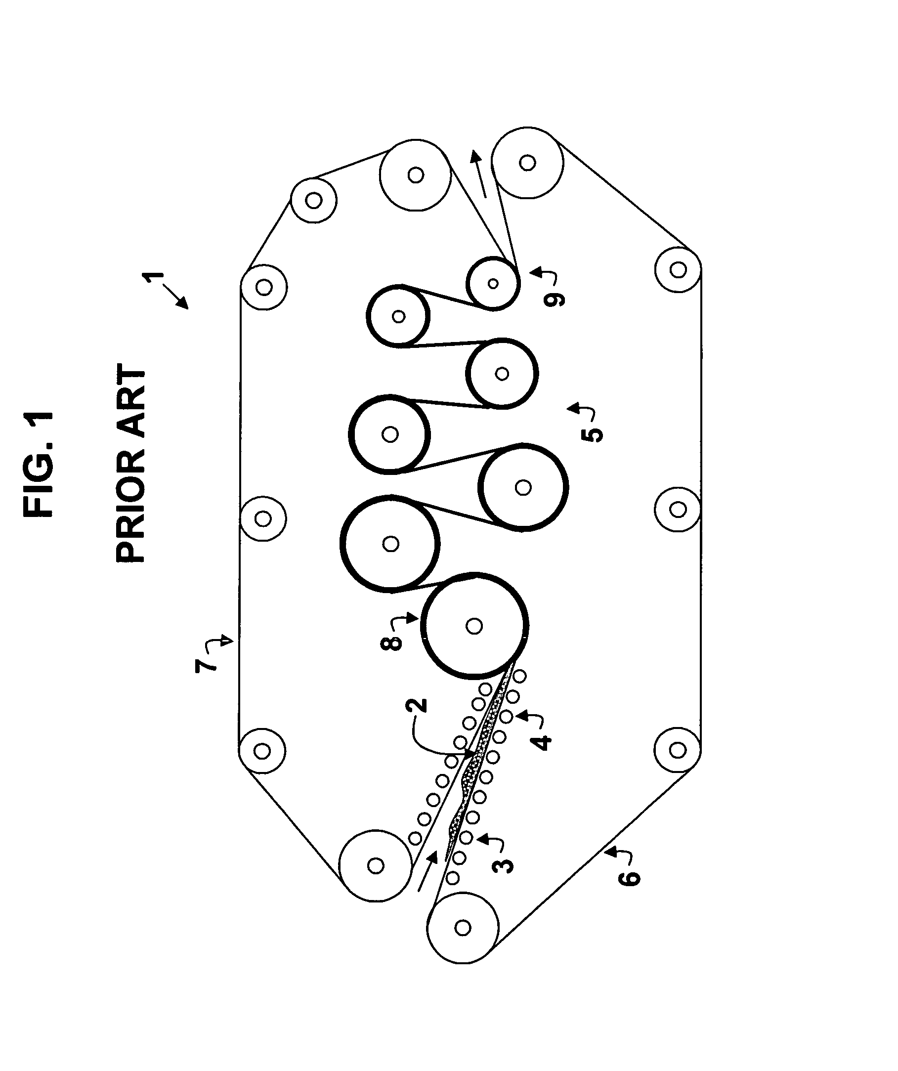 Method for improving belt press dewatering