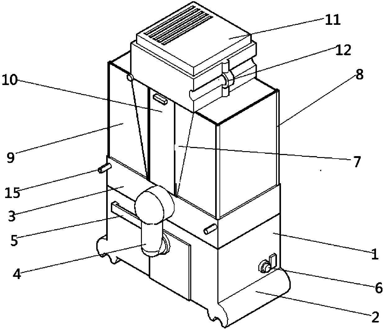 Imitative-ecological small-sized insect breeding device