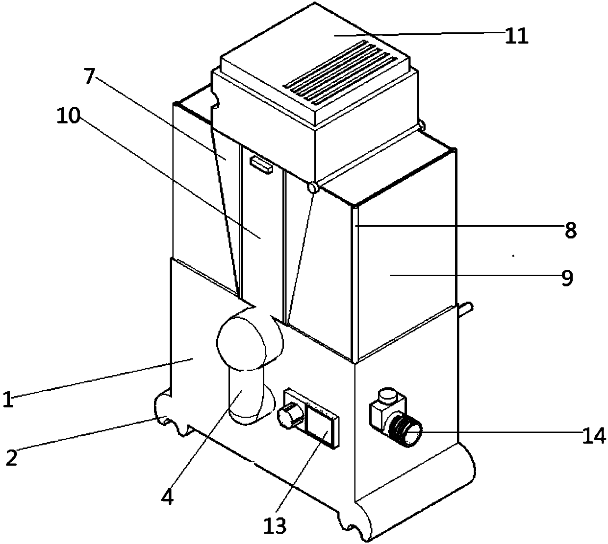 Imitative-ecological small-sized insect breeding device