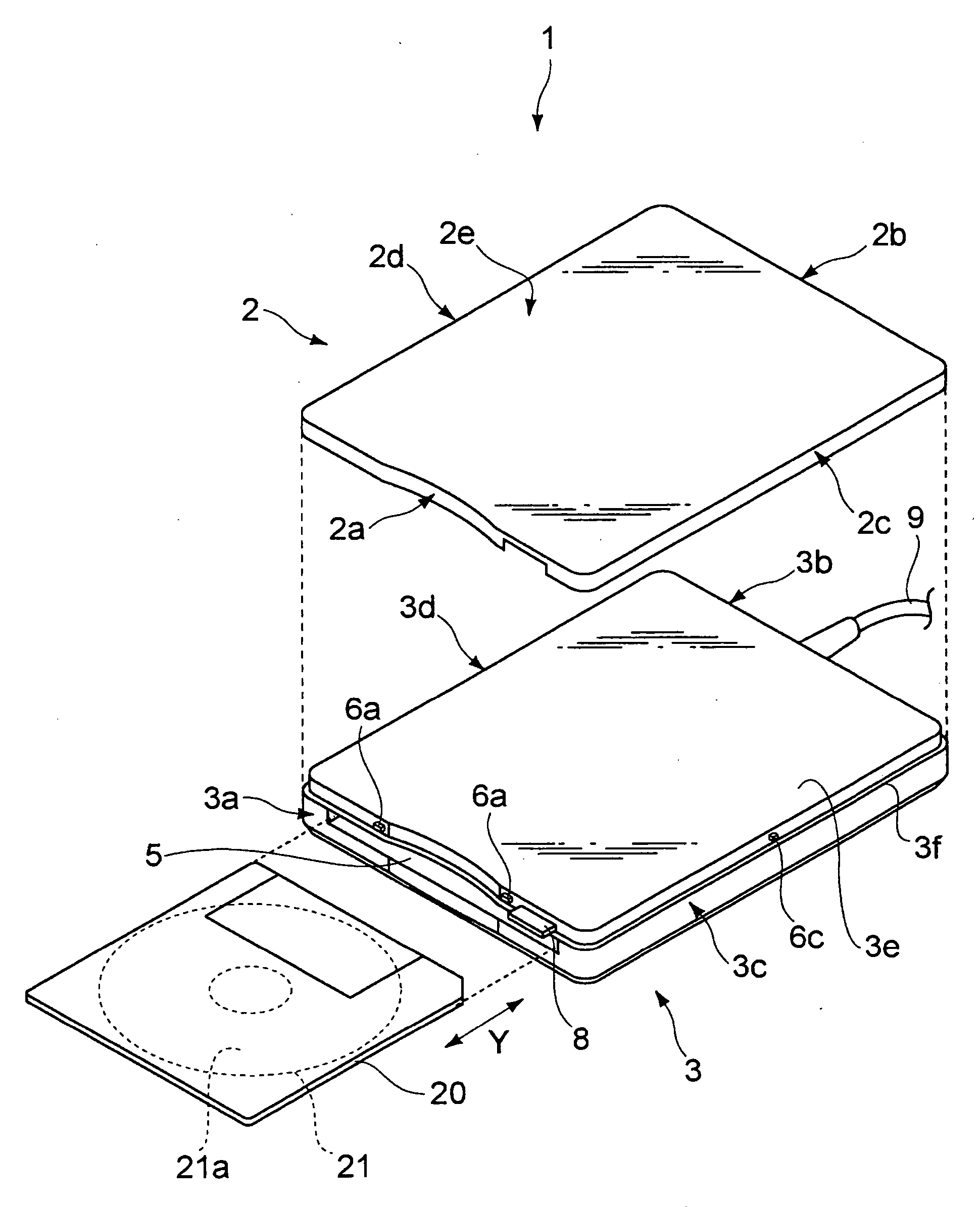 Disk drive apparatus