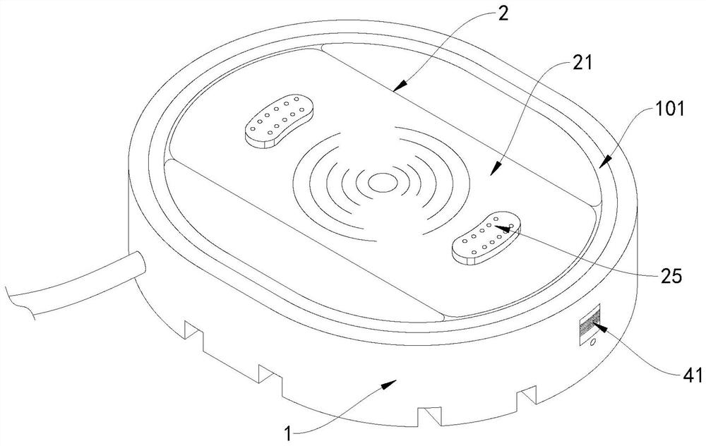 Portable mobile phone wireless charger with overheat protection device