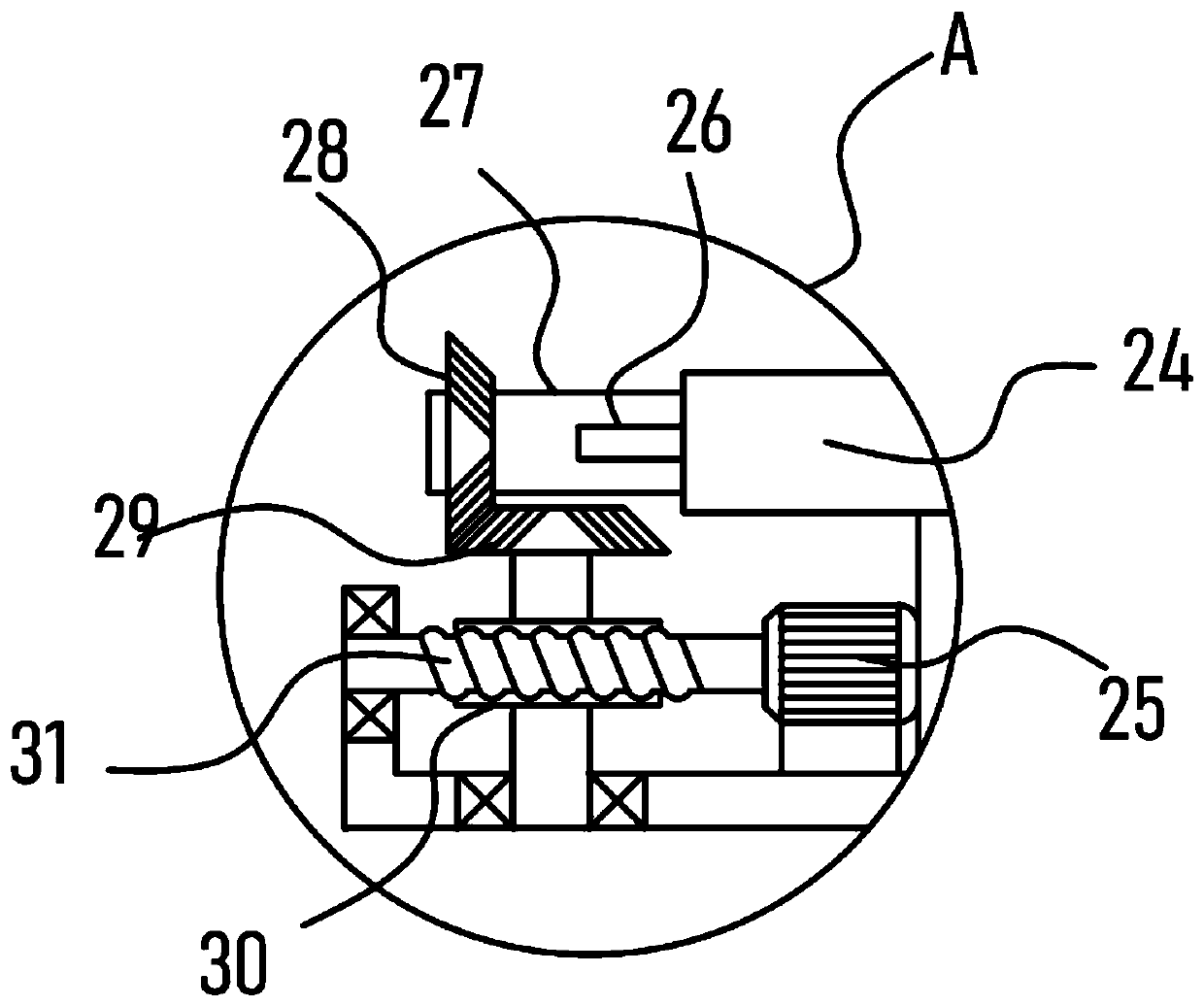 Mechanical plate grinding device with overturning function