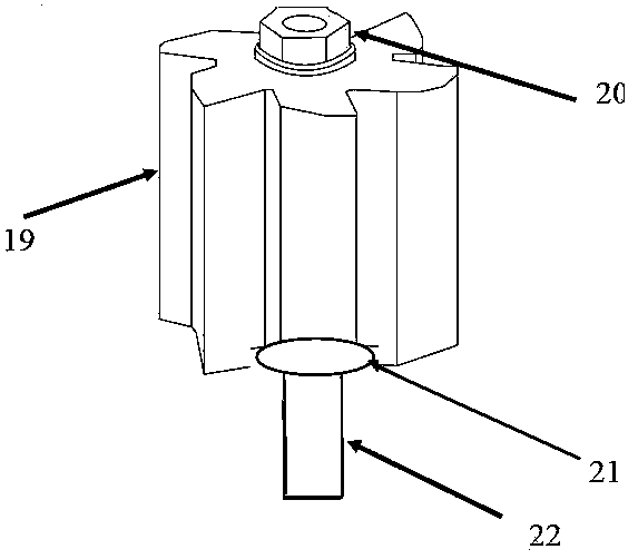 Electric ice scraping device for ice core pretreatment