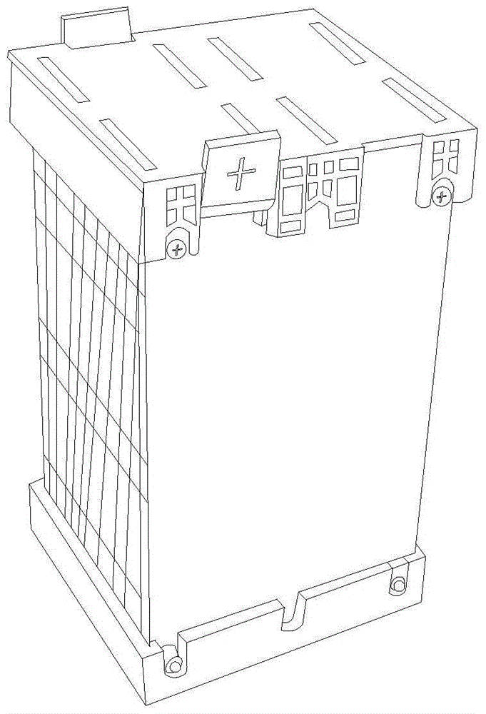 Heat-conducting battery box