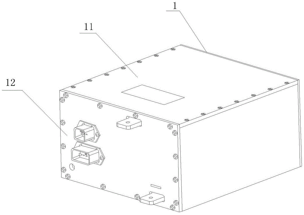 Heat-conducting battery box