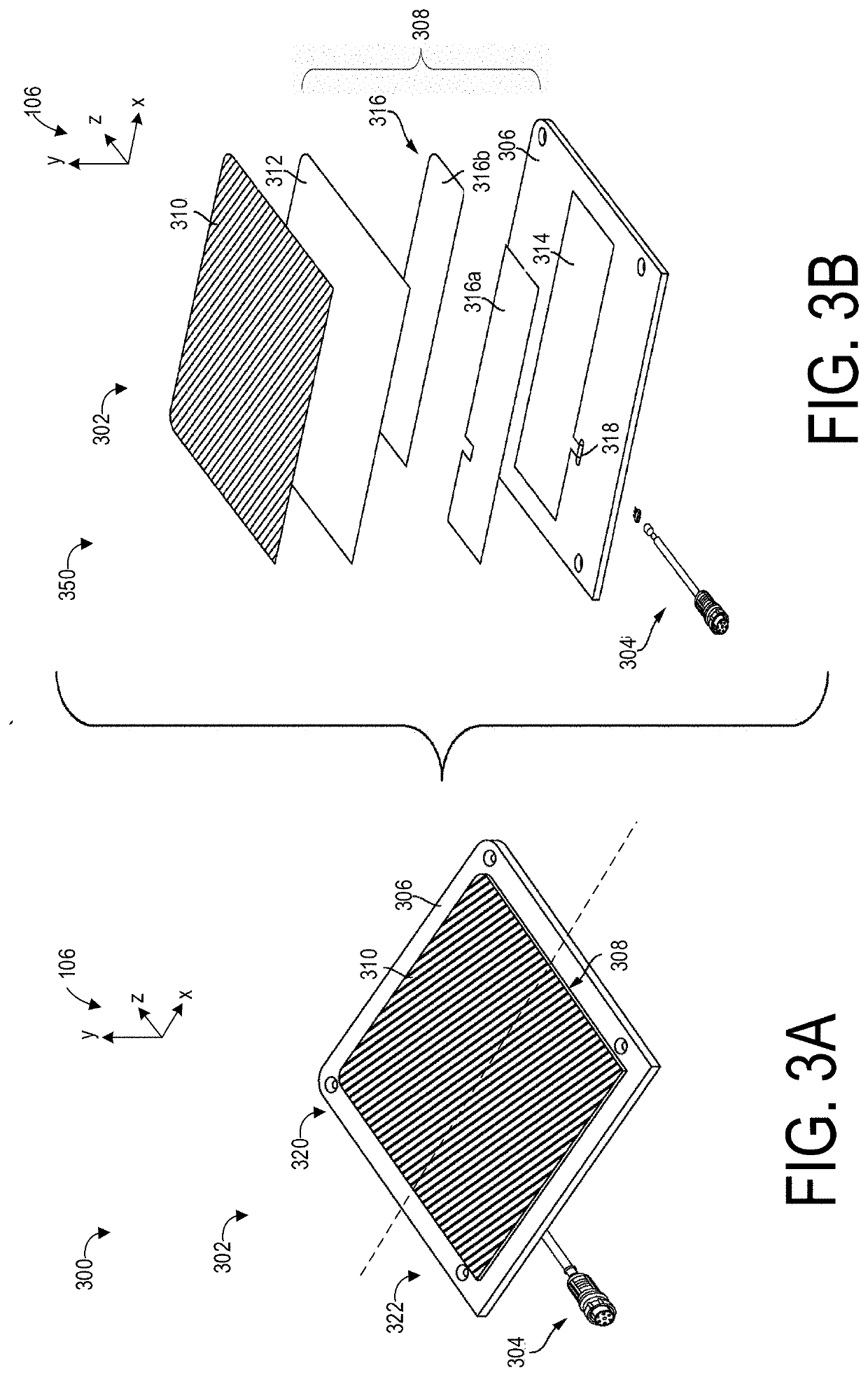 Footpad with sensor compatibility