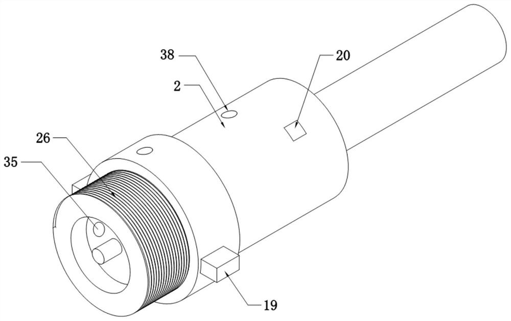 A cable quick plug for new energy vehicles