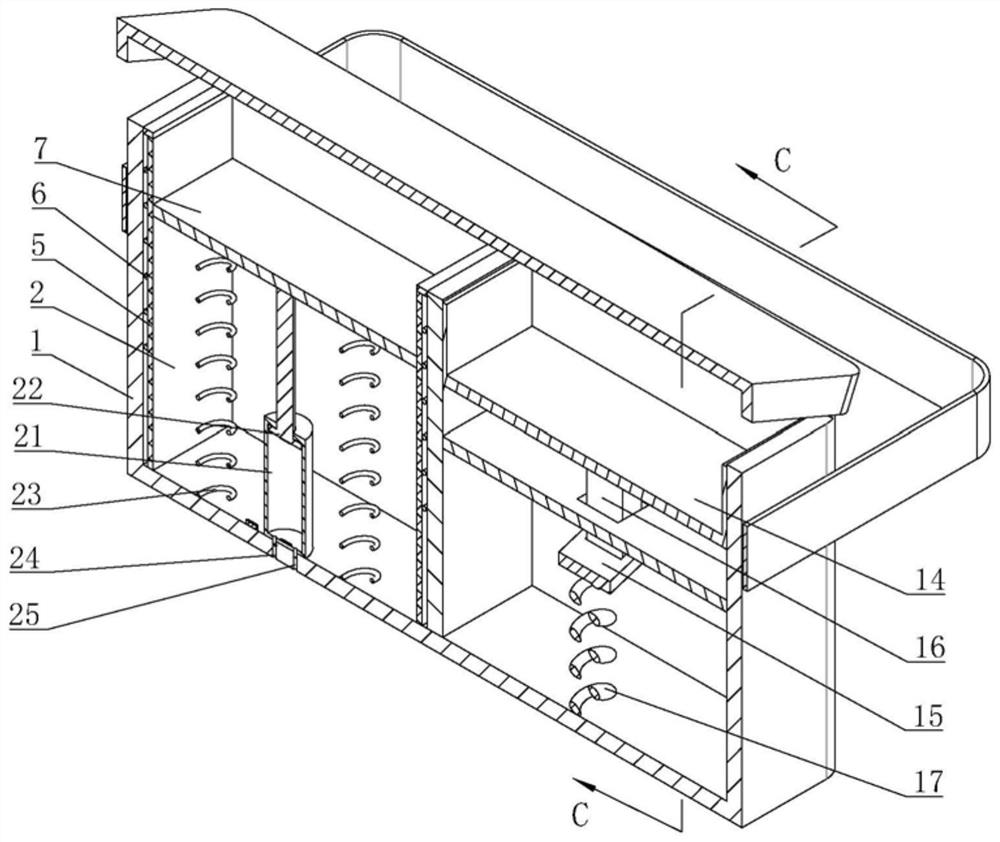 A blood collection box that can be rewarmed and refrigerated with shock function