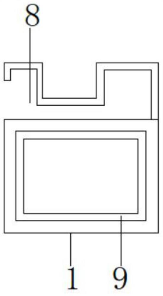 Ultra-narrow and high-strength protective screen window