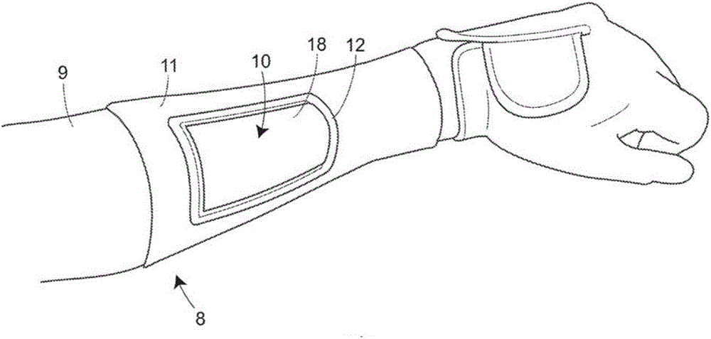 Support structures for an attachable, two-dimensional flexible electronic device