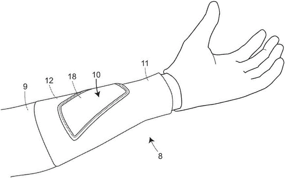 Support structures for an attachable, two-dimensional flexible electronic device