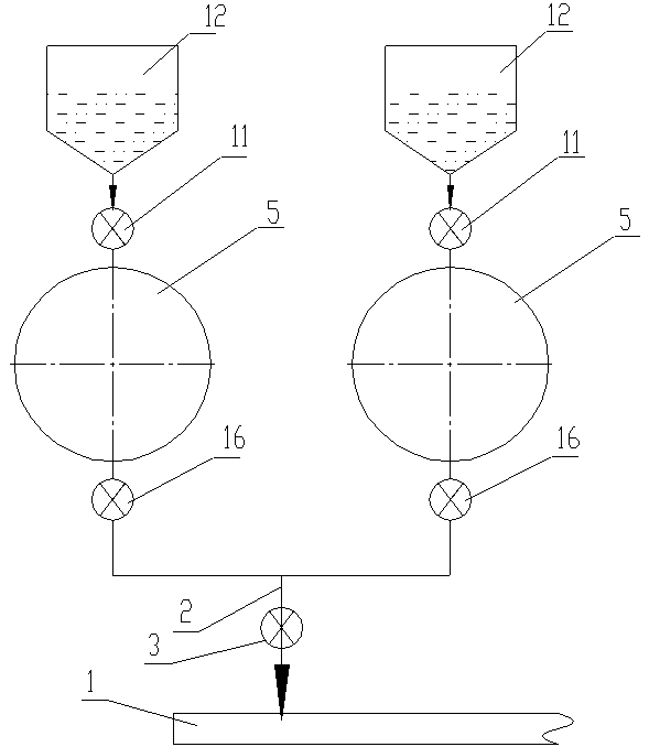 Method and device for producing graphite flame-retardant extruded polystyrene board (XPS)