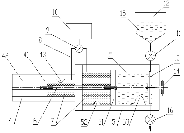 Method and device for producing graphite flame-retardant extruded polystyrene board (XPS)