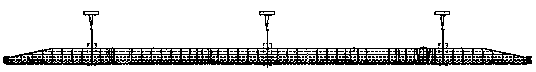 Overturning technology for ultra-large rail-mounted gantry crane girder structure in workshop