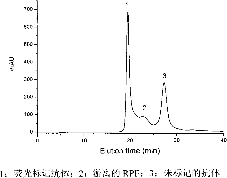 Preparation method of fluorescence antibody for detecting Newcastle disease virus and solid-phase immunofluorescence detection assay kit