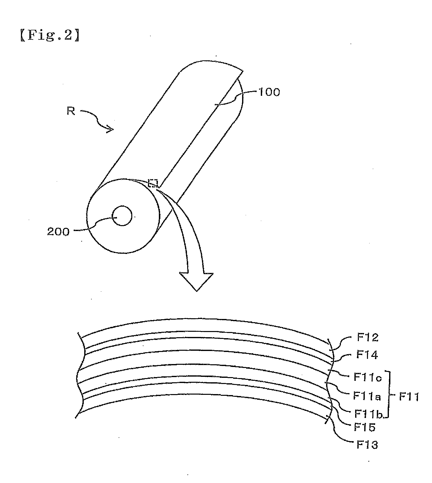 Material roll and method for manufacturing material roll