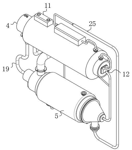 Energy storage device with heat recovery and conversion functions and energy storage method