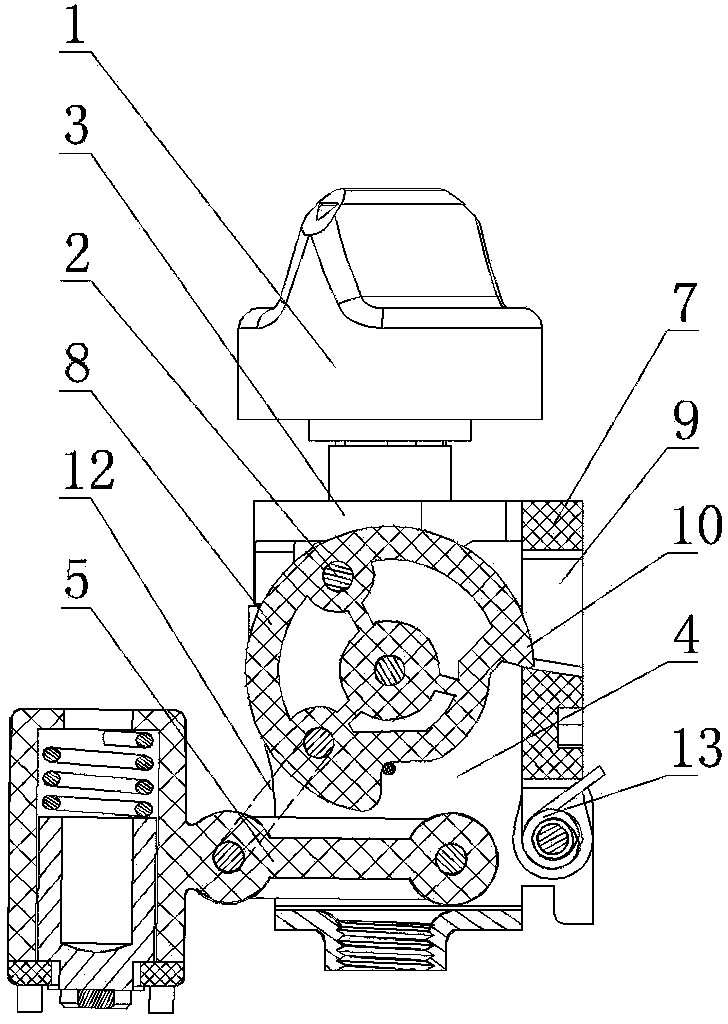 Mechanical tripping mechanism for earth leakage protection socket